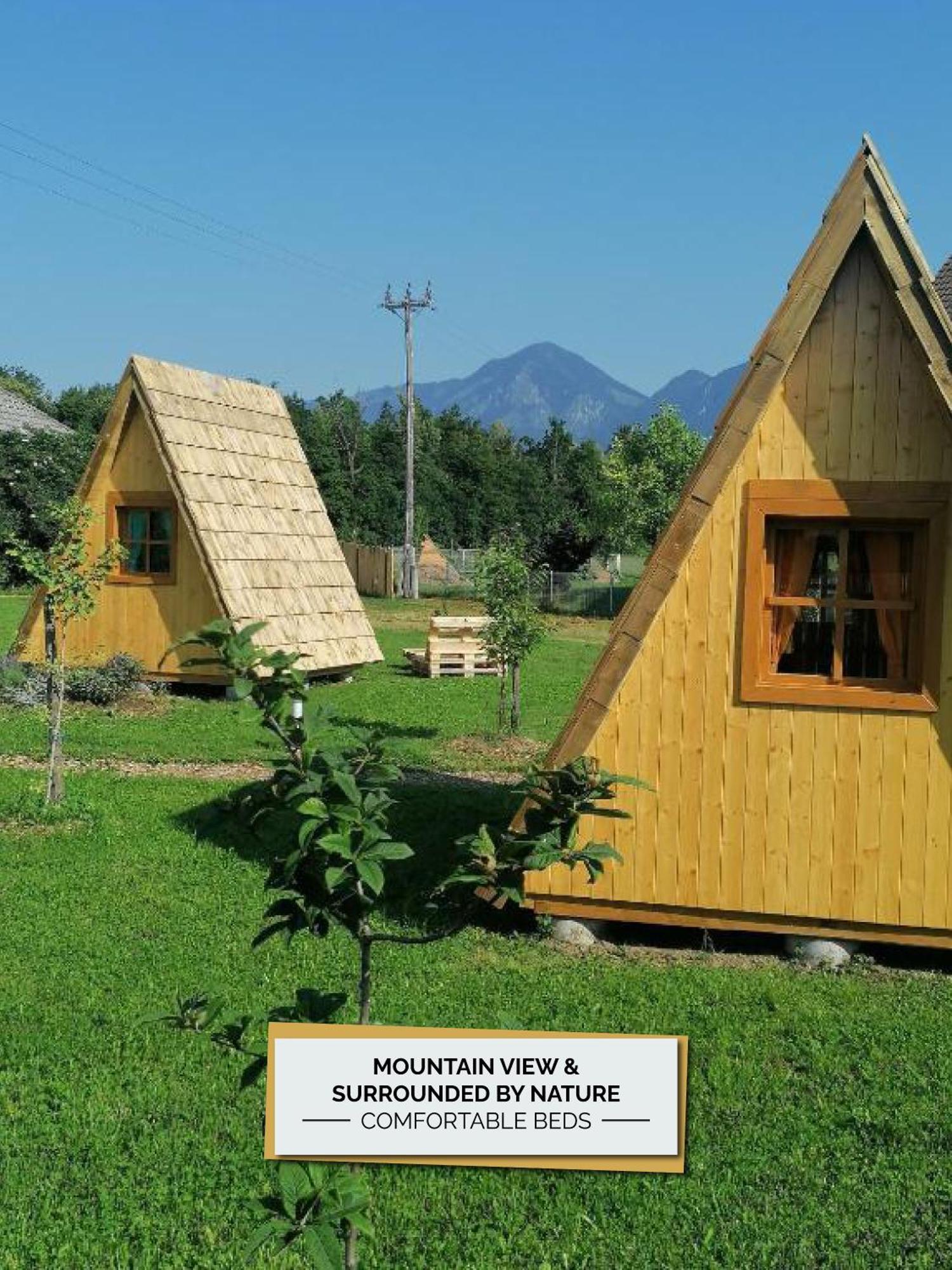 Hotel Glamping Mohorjev Grunt Preddvor Exteriér fotografie